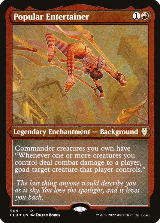 Popular Entertainer (Etched Foil)