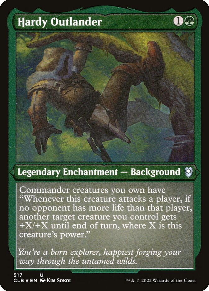 Hardy Outlander (Etched Foil)