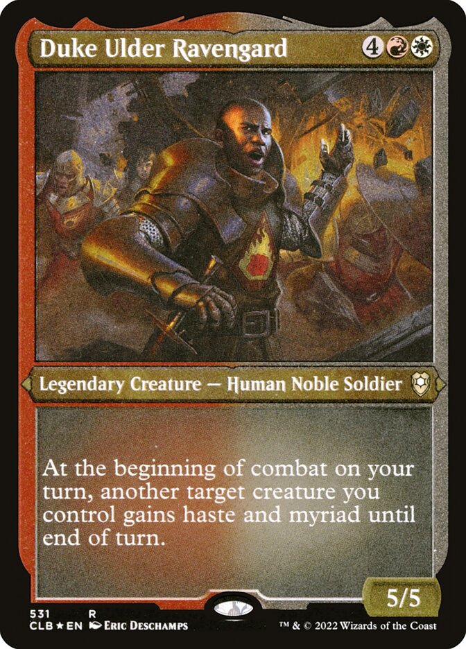 Duke Ulder Ravengard (Etched Foil)