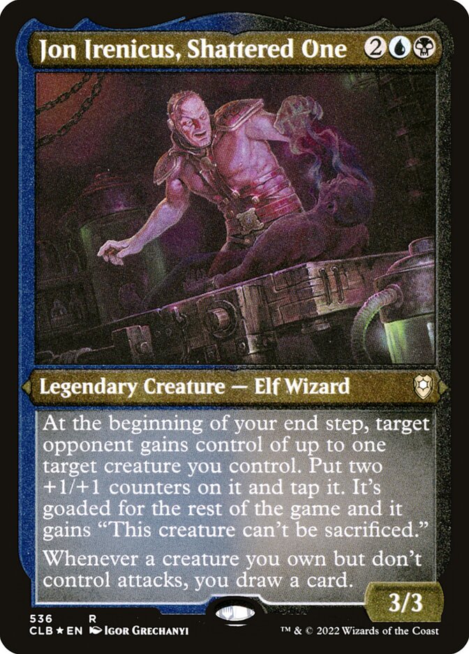 Jon Irenicus- Shattered One (Etched Foil)