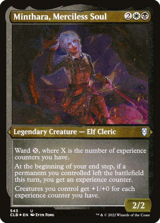 Minthara- Merciless Soul (Etched Foil)