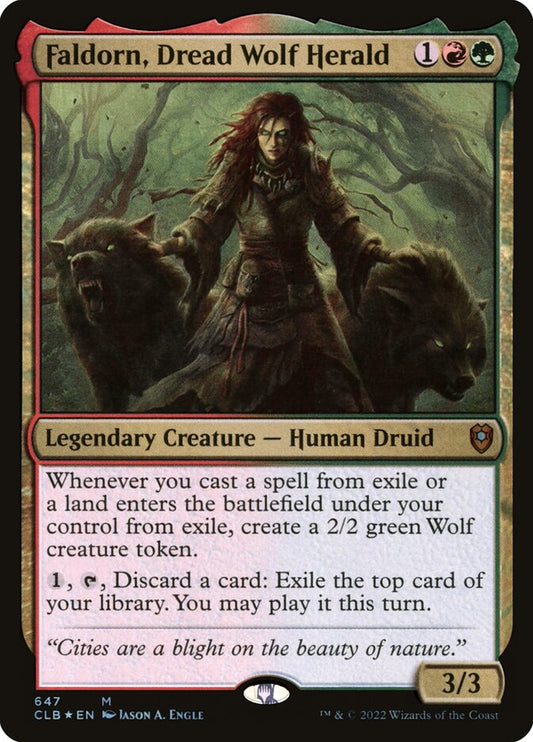 Faldorn- Dread Wolf Herald