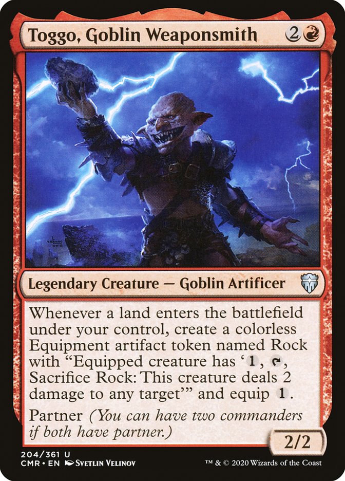 Toggo- Goblin Weaponsmith