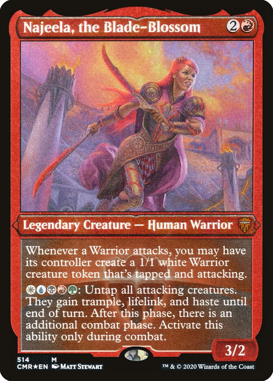 Najeela- the Blade-Blossom (Foil Etched)