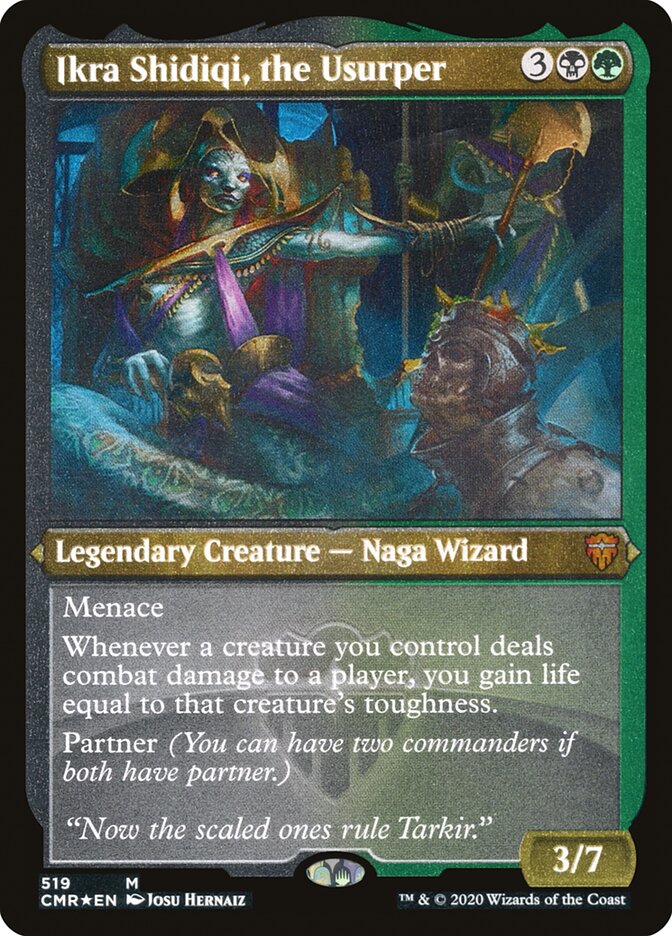 Ikra Shidiqi- the Usurper (Foil Etched)