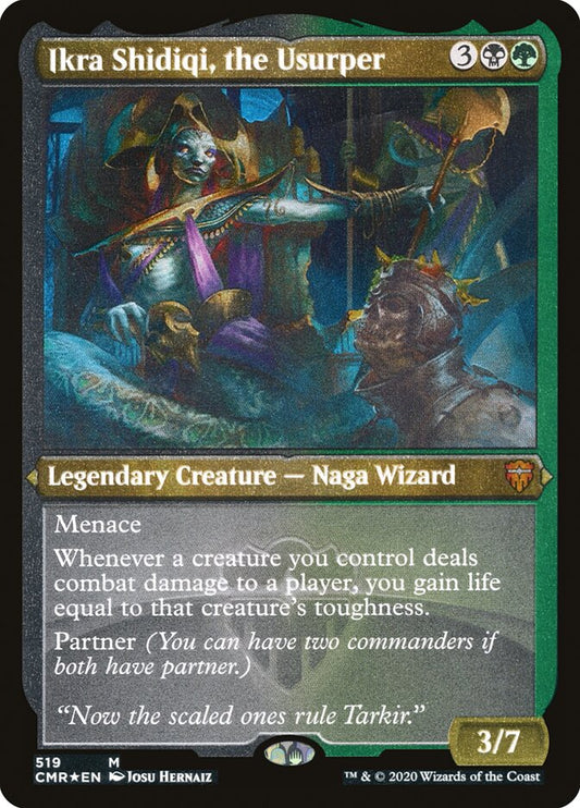 Ikra Shidiqi- the Usurper (Foil Etched)
