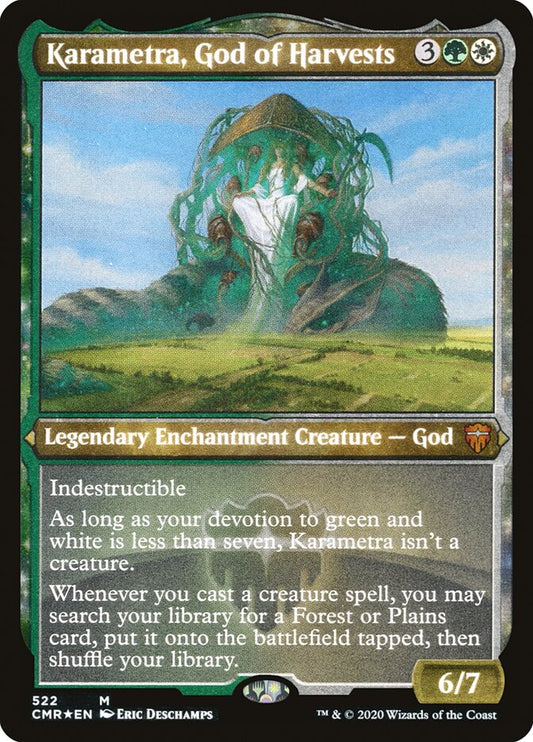 Karametra- God of Harvests (Foil Etched)