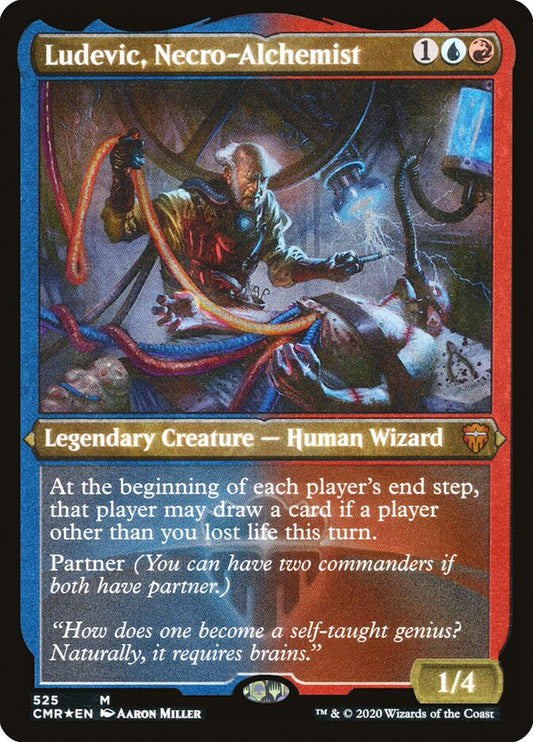 Ludevic- Necro-Alchemist (Foil Etched)