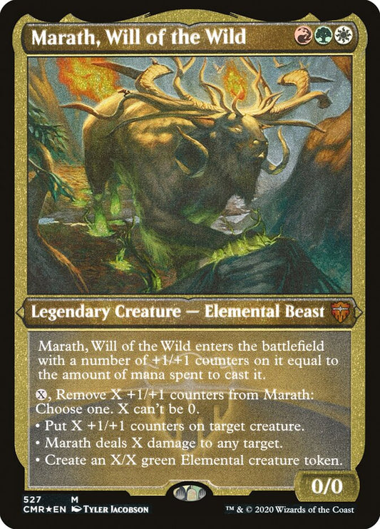 Marath- Will of the Wild (Foil Etched)