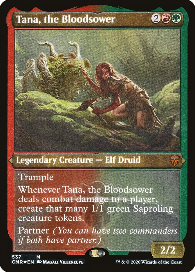 Tana- the Bloodsower (Foil Etched)