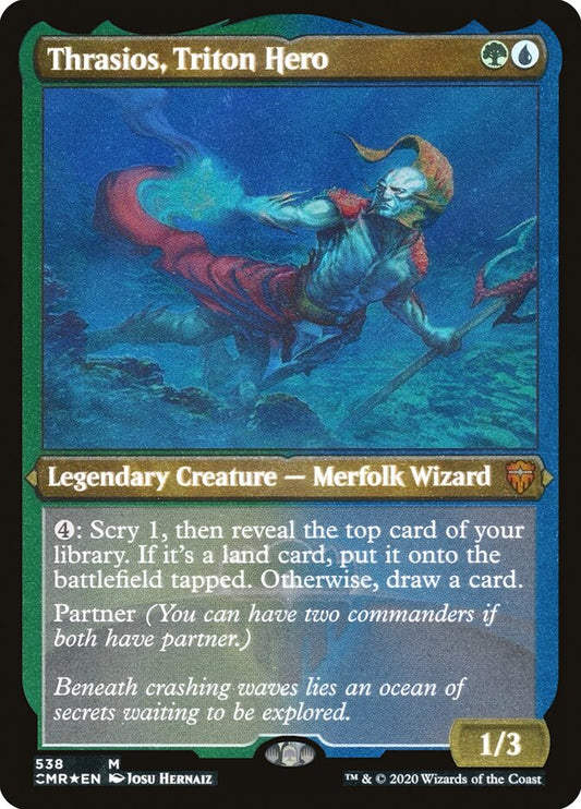 Thrasios- Triton Hero (Foil Etched)
