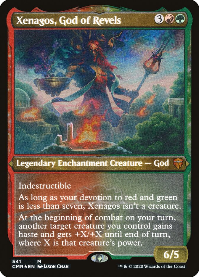 Xenagos- God of Revels (Foil Etched)