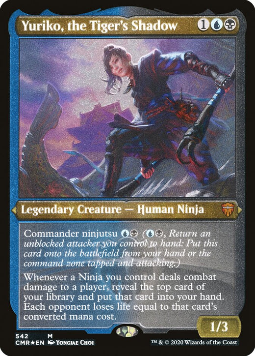 Yuriko- the Tiger's Shadow (Foil Etched)