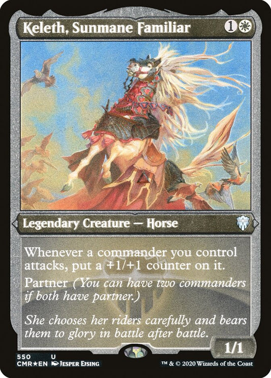 Keleth- Sunmane Familiar (Foil Etched)
