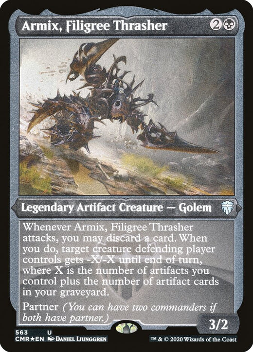 Armix- Filigree Thrasher (Foil Etched)