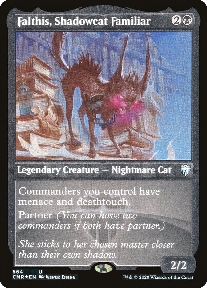 Falthis- Shadowcat Familiar (Foil Etched)