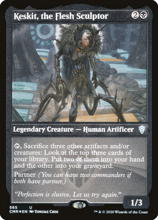 Keskit- the Flesh Sculptor (Foil Etched)