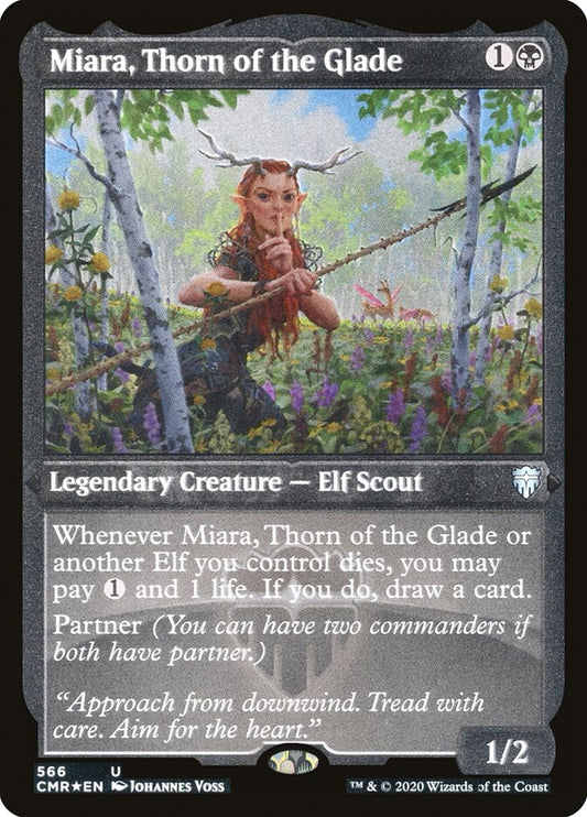 Miara- Thorn of the Glade (Foil Etched)