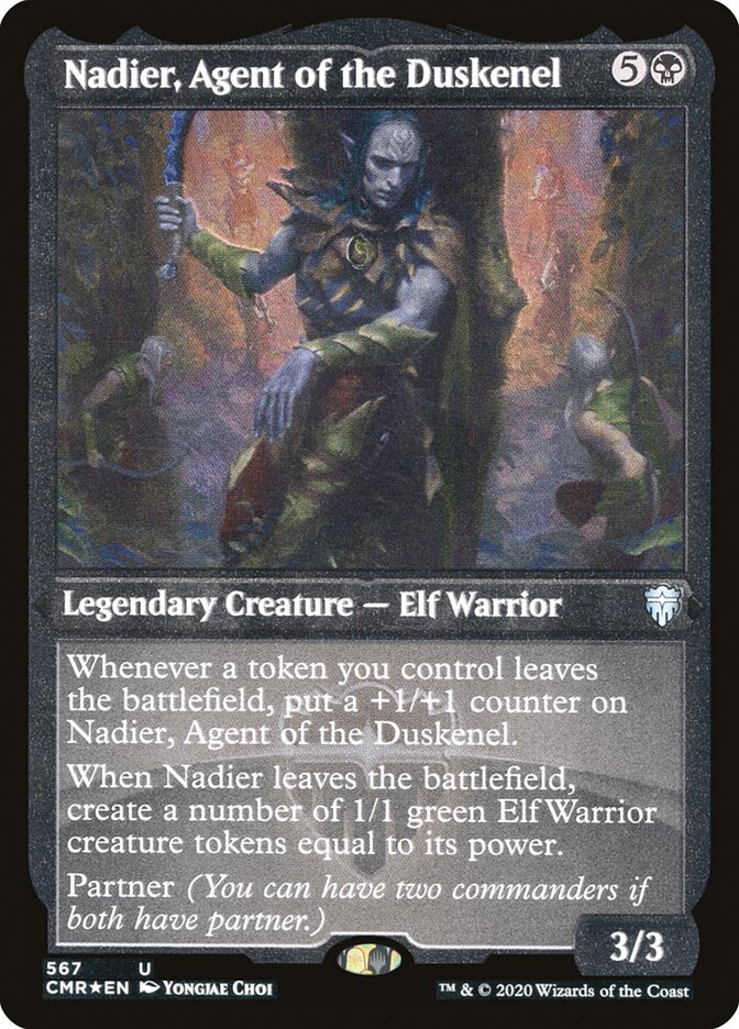 Nadier- Agent of the Duskenel (Foil Etched)