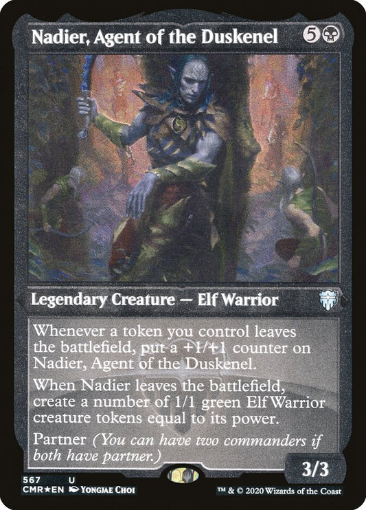 Nadier- Agent of the Duskenel (Foil Etched)