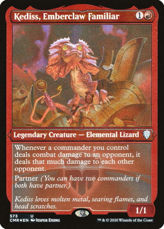 Kediss- Emberclaw Familiar (Foil Etched)