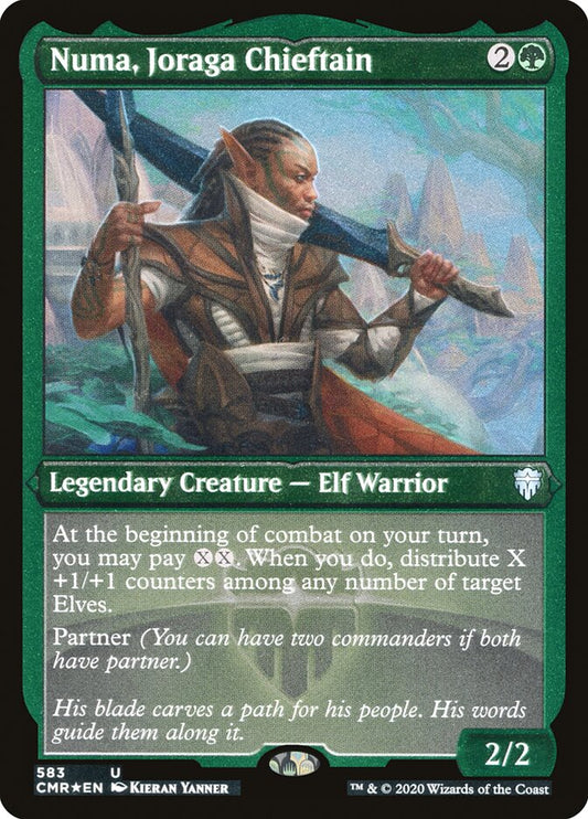 Numa- Joraga Chieftain (Foil Etched)