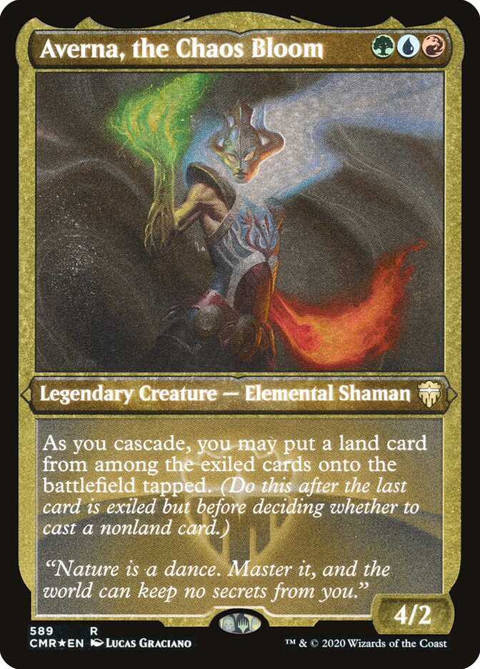 Averna- the Chaos Bloom (Foil Etched)