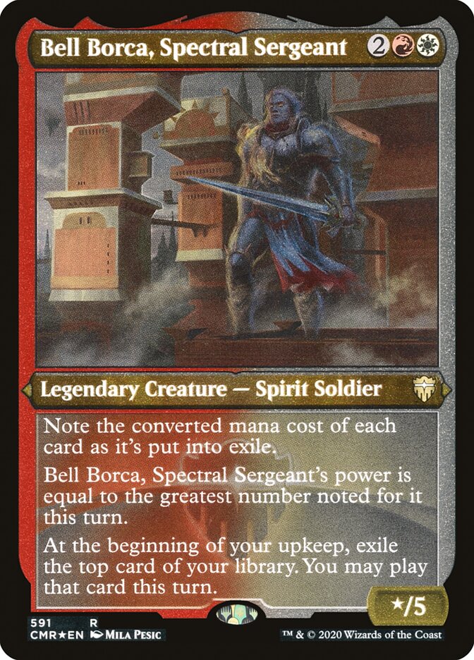 Bell Borca- Spectral Sergeant (Foil Etched)