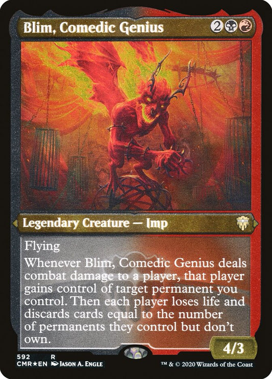 Blim- Comedic Genius (Foil Etched)