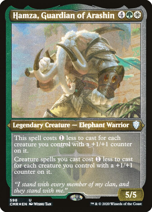 Hamza- Guardian of Arashin (Foil Etched)