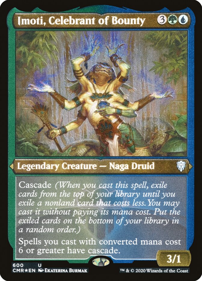 Imoti- Celebrant of Bounty (Foil Etched)