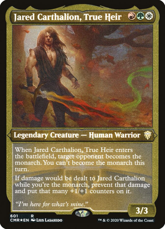Jared Carthalion- True Heir (Foil Etched)