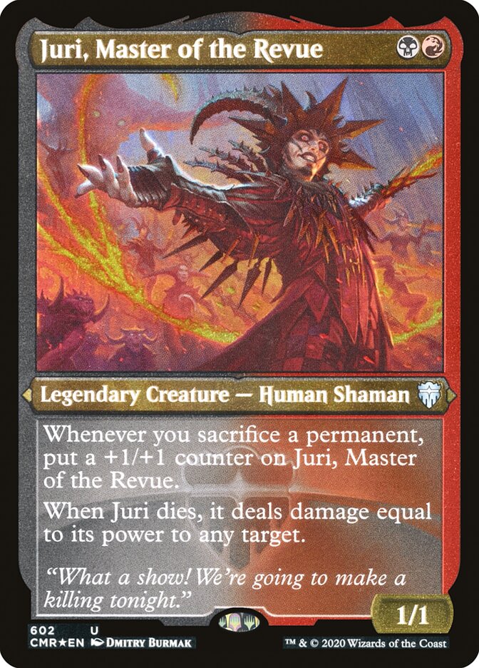 Juri- Master of the Revue (Foil Etched)