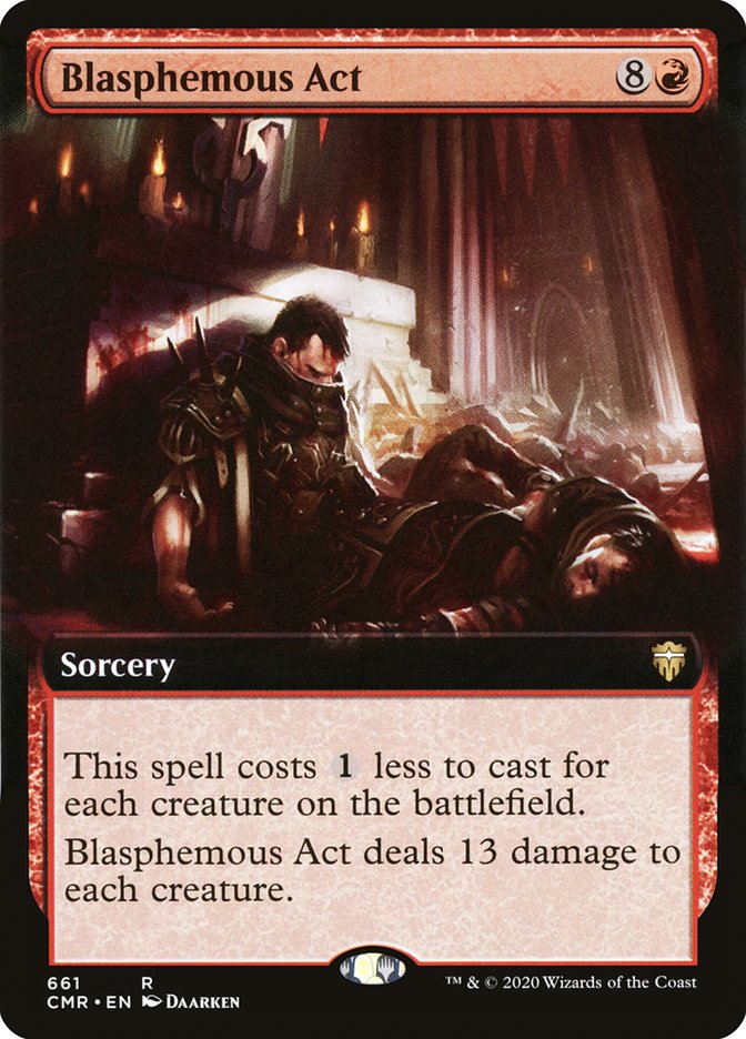Blasphemous Act (Extended Art)