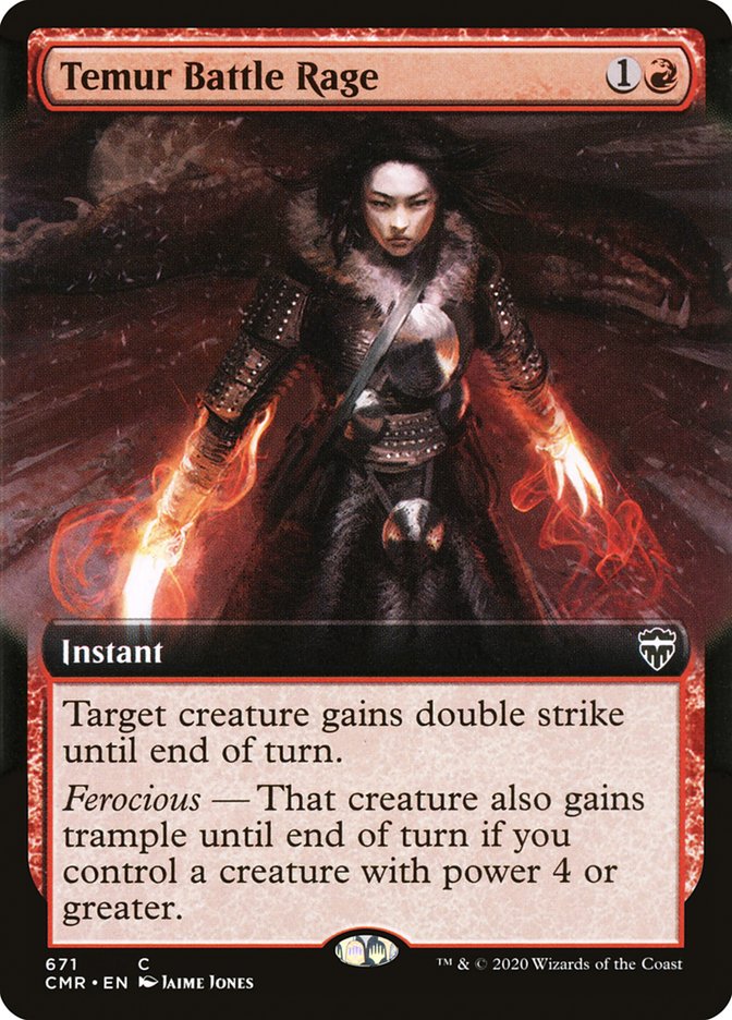 Temur Battle Rage (Extended Art)