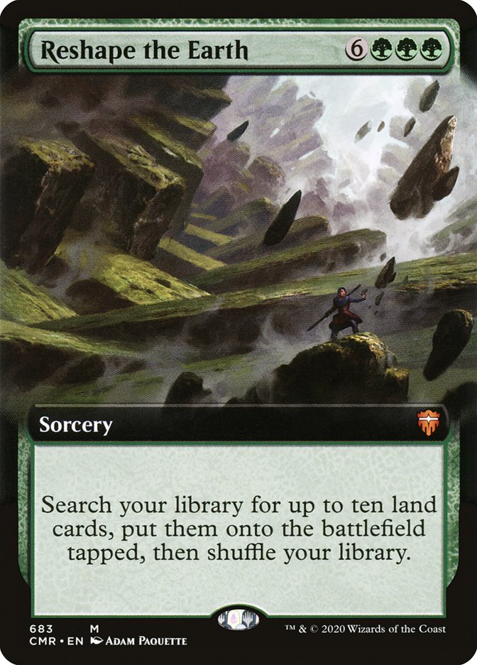 Reshape the Earth (Extended Art)