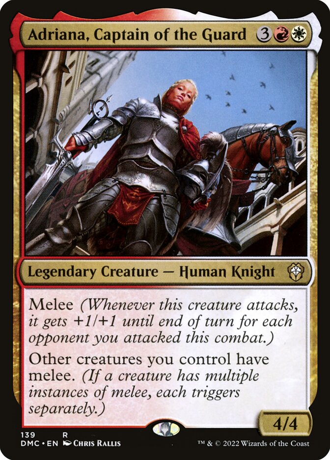 Adriana- Captain of the Guard