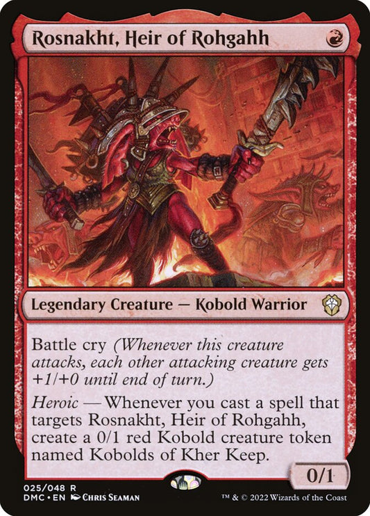 Rosnakht- Heir of Rohgahh