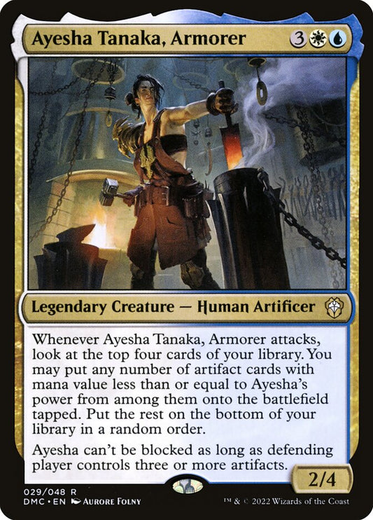 Ayesha Tanaka- Armorer