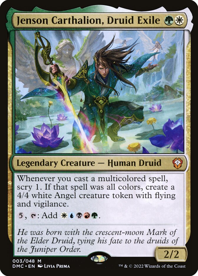 Jenson Carthalion- Druid Exile