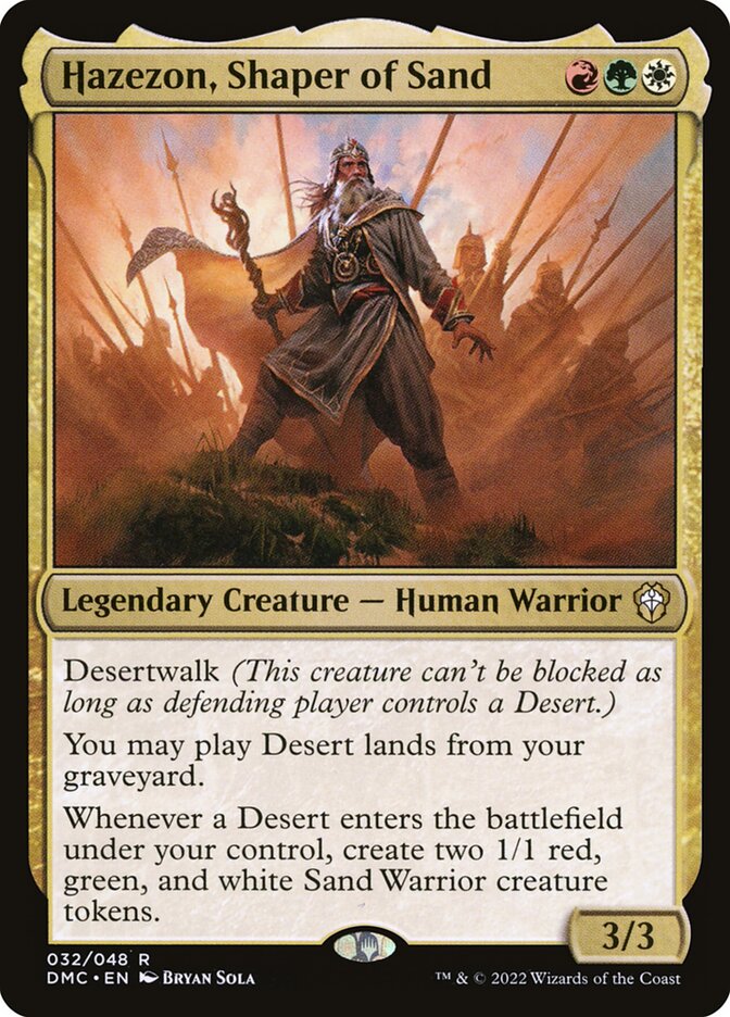 Hazezon- Shaper of Sand