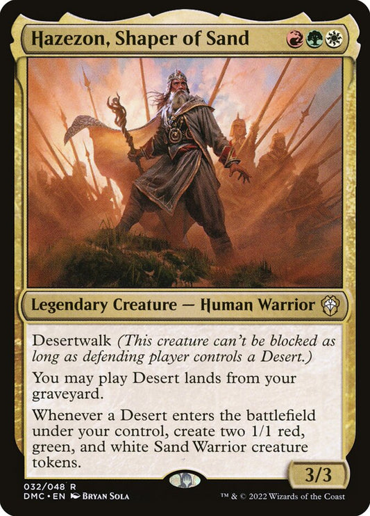 Hazezon- Shaper of Sand