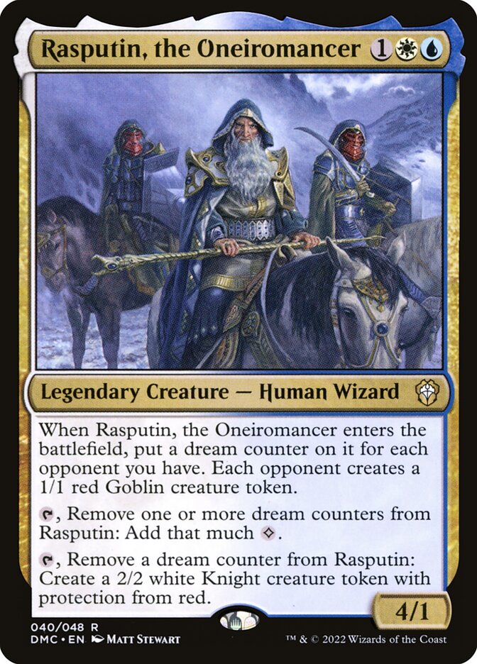 Rasputin- the Oneiromancer