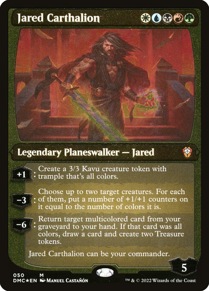 Jared Carthalion (Foil Etched)