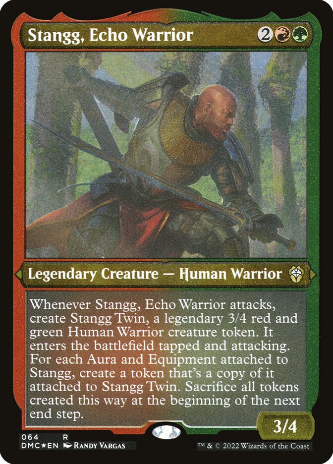 Stangg- Echo Warrior (Foil Etched)