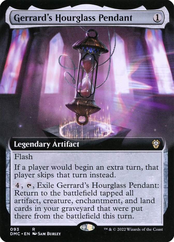 Gerrard's Hourglass Pendant (Extended Art)