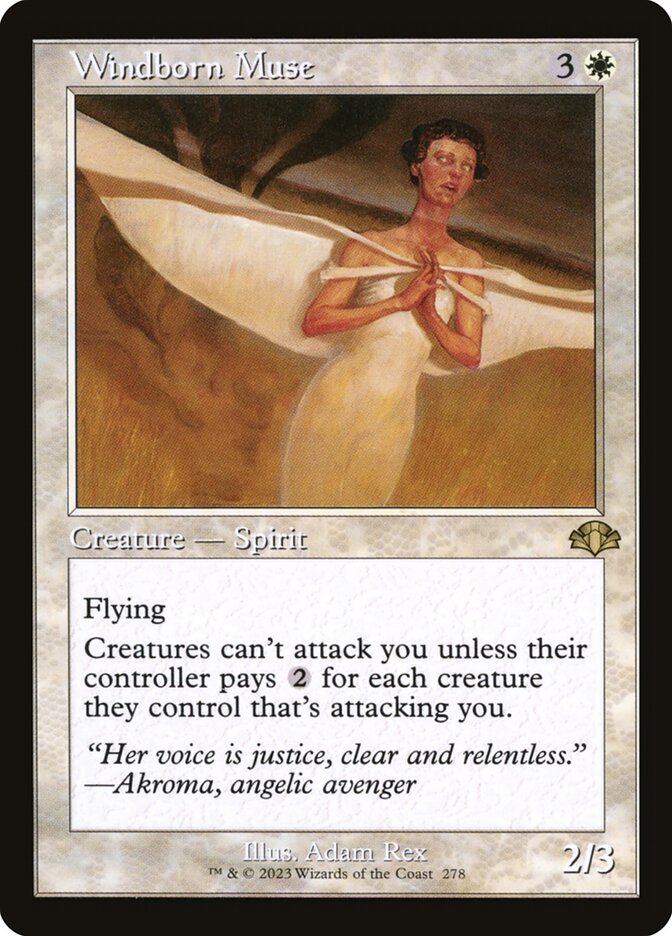 Windborn Muse (Retro Frame)