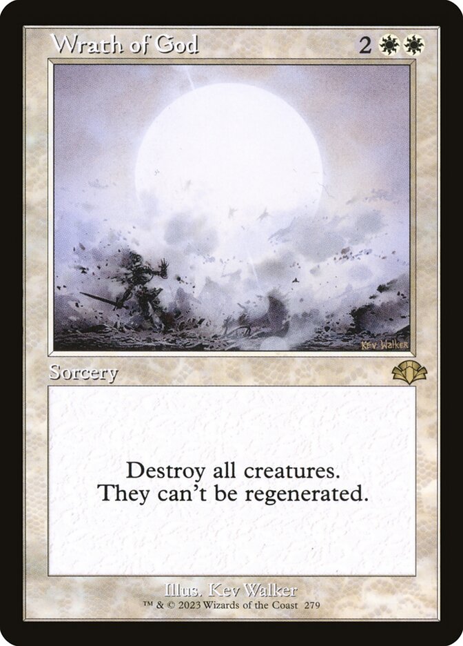 Wrath of God (Retro Frame)