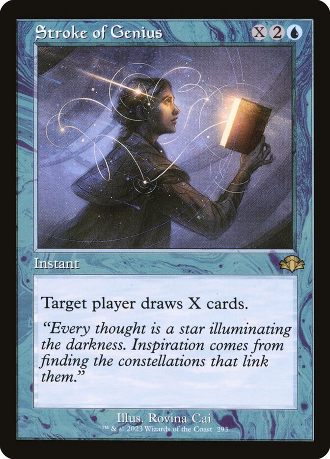 Stroke of Genius (Retro Frame)