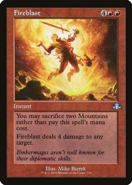 Fireblast (Retro Frame)